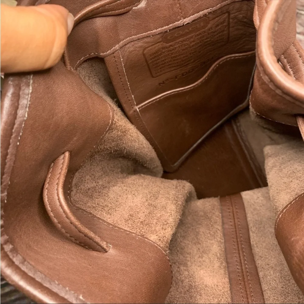 COACH LEGACY CHOCOLATE BROWN BAG